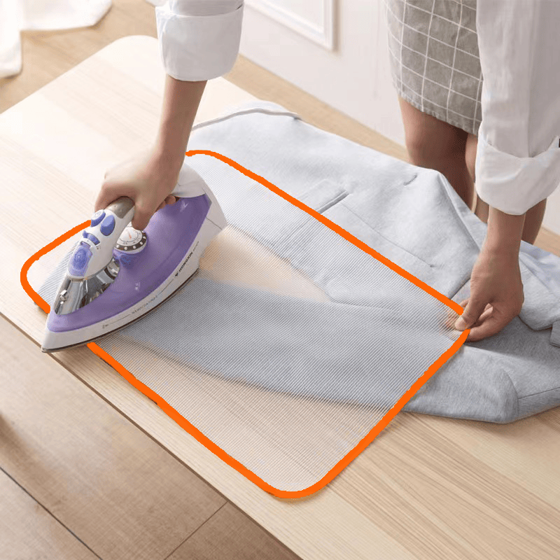 1sheet Ironing Mat, Non-slip Ironing Heat Insulation Pad, High Temperature Ironing Protection Pad (Random Color)