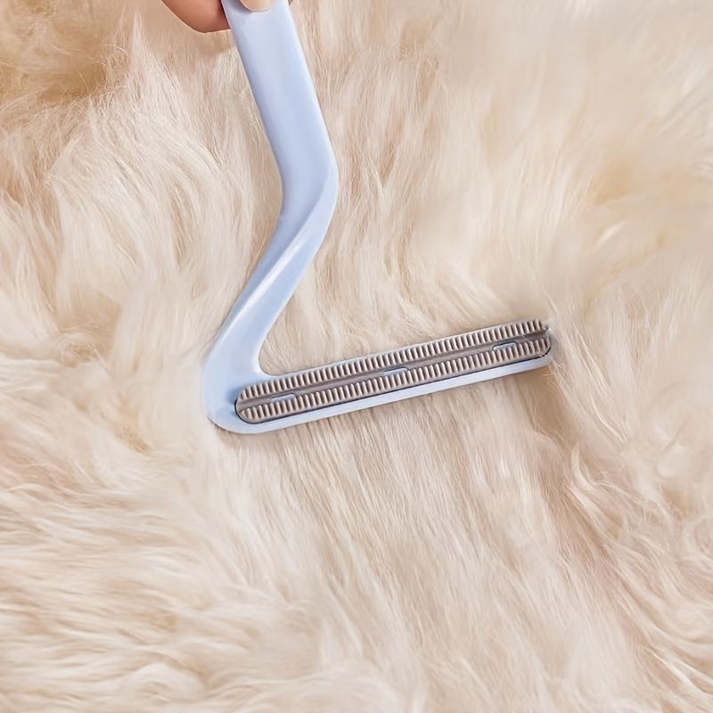 Portable Lint Remover, Clothes Fuzz TPR Shaver - Reusable Double Sided Lint Remover Travel Brush For Removing Lint Pet Hair Dust In Cloth And Furniture