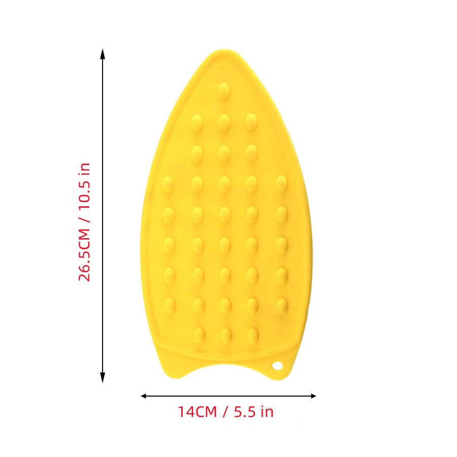 1pc Thick Silicone Heat Insulation Pad; Ironing Mat; Foldable Household Solid Color Silicone Iron Mat; Home Laundry Products