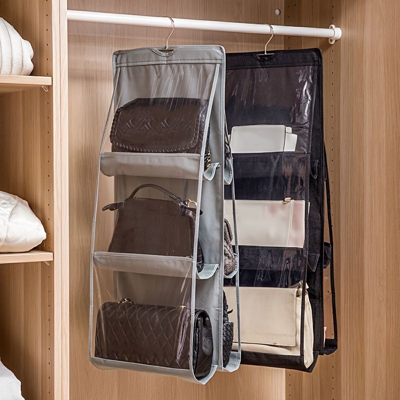 1pc Home Bag Storage Bag Household Three-Dimensional Dust-Proof Hanging Bag