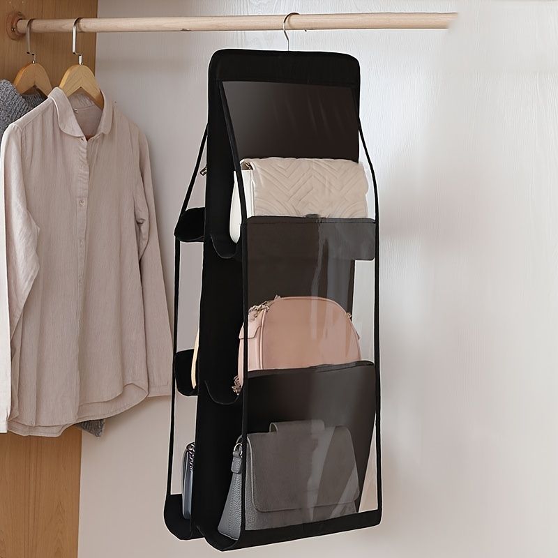 1pc Home Bag Storage Bag Household Three-Dimensional Dust-Proof Hanging Bag