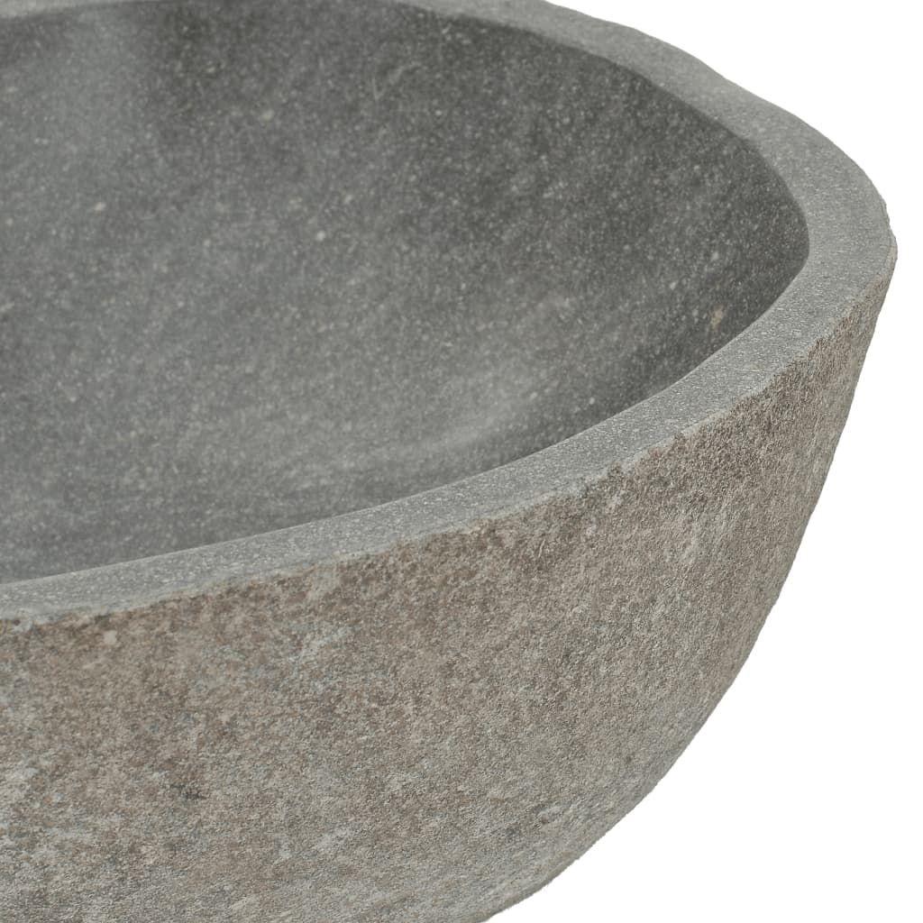 Basin River Stone Oval (14.6"-18.1")x(11.4"-14.2")