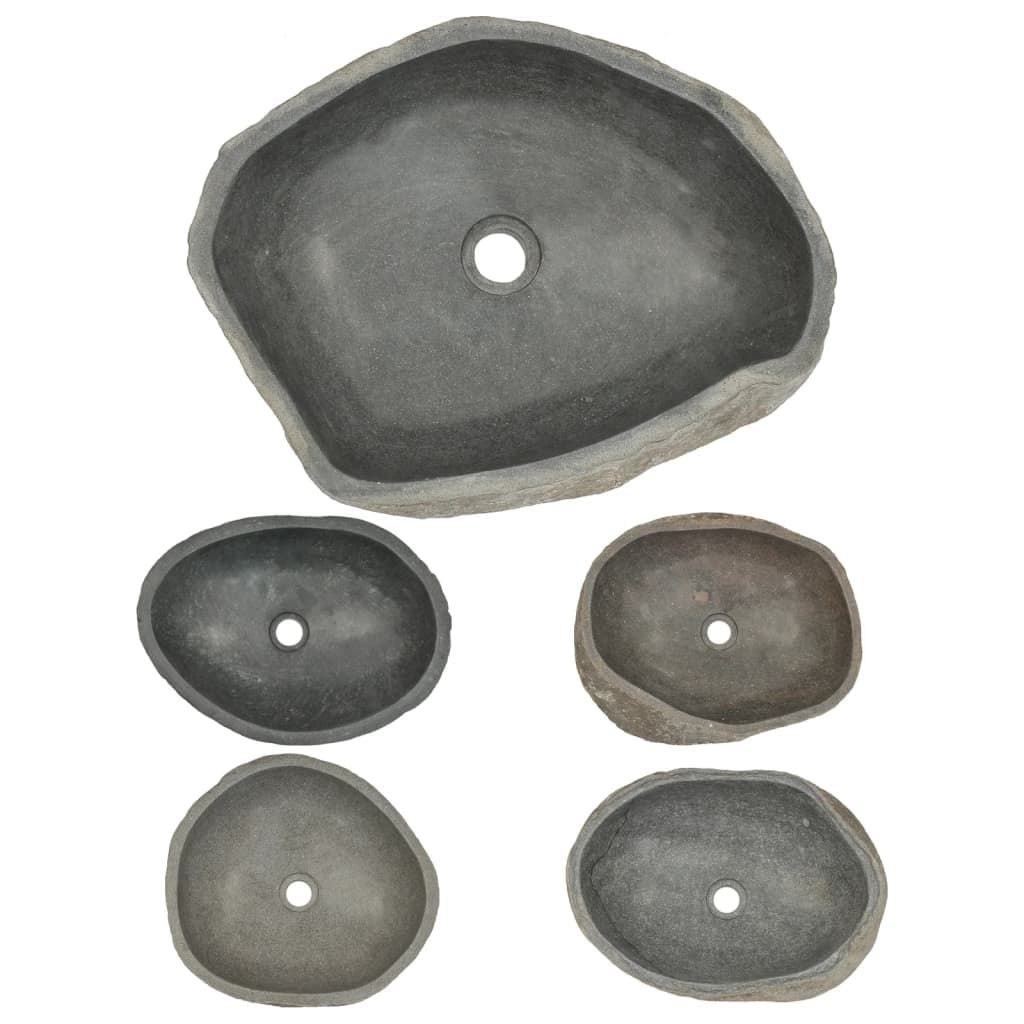 Basin River Stone Oval (17.7"-20.9")x(13.4"-16.1")