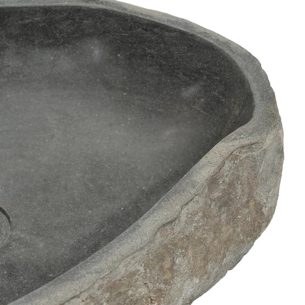 Basin River Stone Oval (17.7"-20.9")x(13.4"-16.1")